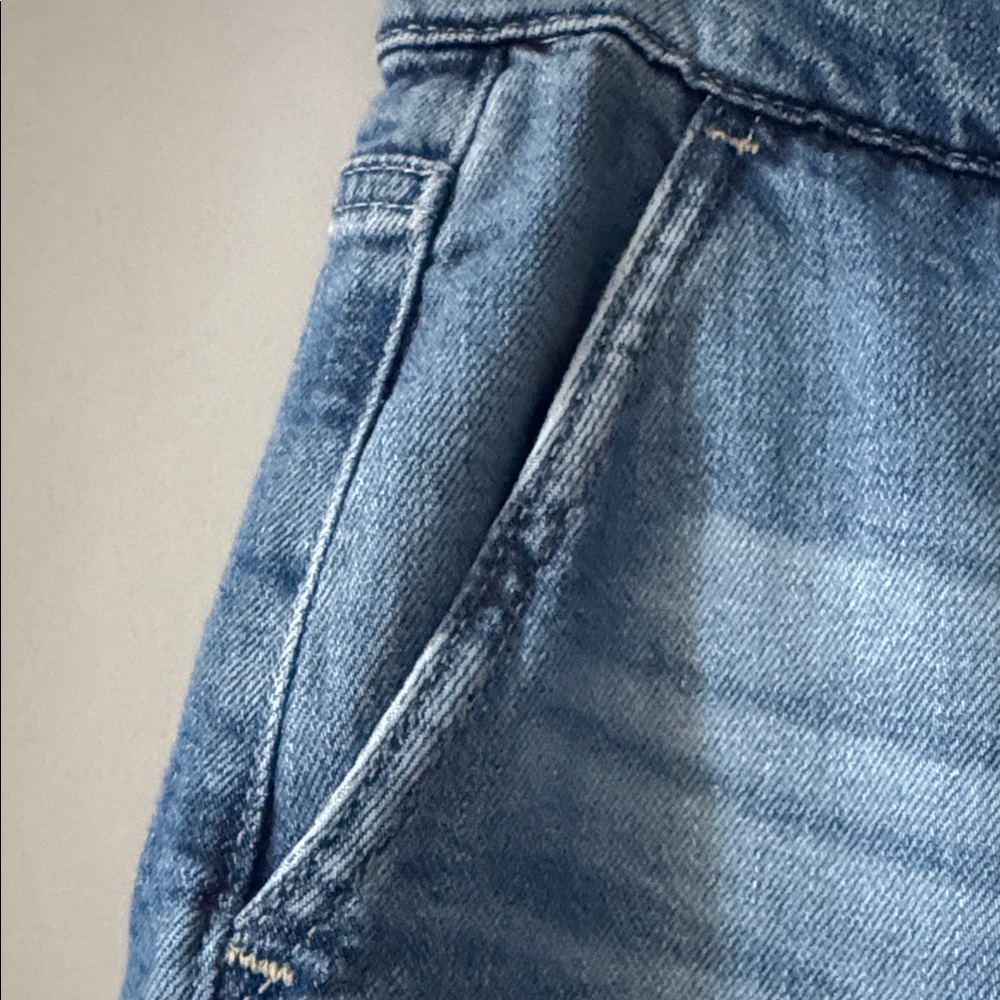 AG Adriano Goldschmied Blue Wide Leg Jeans - Picture 5 of 9